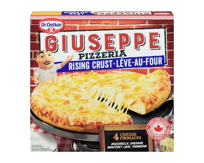 Dr Oetker Giuseppe Pizza, 4 Cheese - 660.0 G