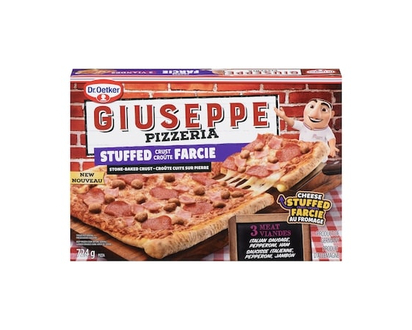 Dr Oetker Stuffed Crust Pizza, 3 Meat - 724.0 G