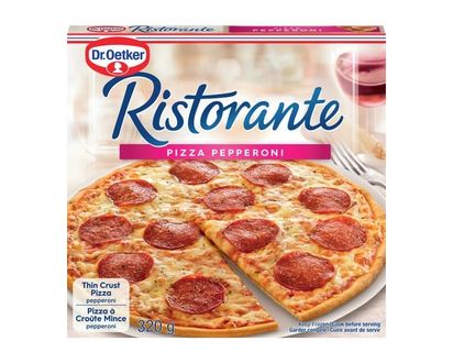 Dr Oetker Ristorante Thin Crust Pepperoni Pizza - 320.0 G