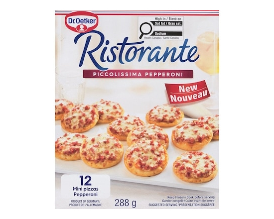 Piccolissima Pepperoni Mini Pizzas, 12 Count - 288.0 G