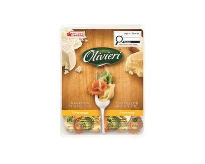 Olivieri Rainbow Tortellini with Cheese - 350.0 G