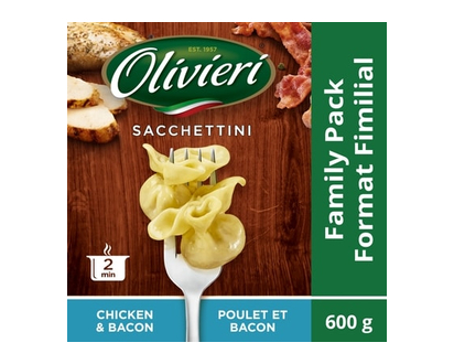 Olivieri Chicken Sacchettini - 600.0 G