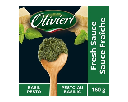 Olivieri Basil & Cheese Pesto - 160.0 G