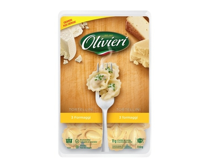 Olivieri Tortellini, 3 Cheese - 700.0 G