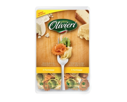Olivieri Rainbow Tortellini with Cheese - 700.0 G