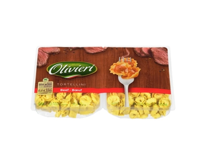 Olivieri Tortellini au bœuf, emballage duo - 500.0 G