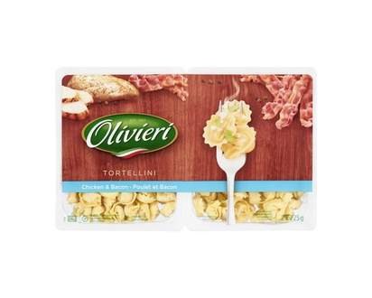 Tortellini, au poulet et au bacon - 450.0 G