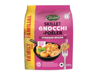 Olivieri Cheddar Bacon Family Size Skillet Gnocchi - 520.0 G