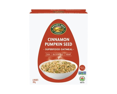 Nature's Path Organic Cinnamon Pumpkin Seed Instant Oatmeal - 228.0 G