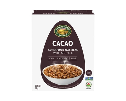 Nature's Path Organic Cacao Superfood Instant Oatmeal - 210.0 G