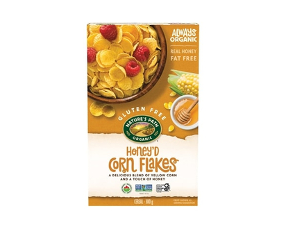 Nature's Path Organic Honey'D Corn Flakes Cereal - 300.0 G
