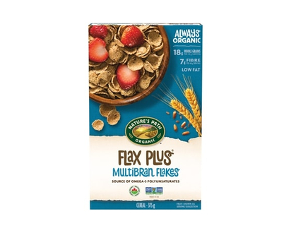 Nature's Path Organic Flax Plus Multibran Flakes Cereal - 375.0 G