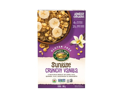 Nature’s Path Céréales biologiques Croquant à la vanille Sunrise - 300.0 G