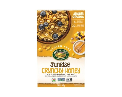 Nature’s Path Céréales biologiques Croquant au miel Sunrise - 300.0 G