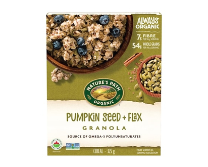 Nature's Path Organic Pumpkin Seed + Flax Granola - 325.0 G