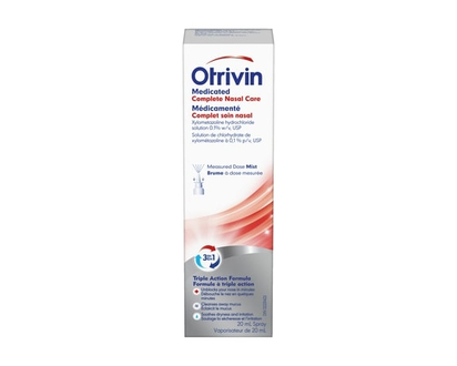 Otrivin Complete Cold & Allergy Decongestant Nasal Spray - 20.0 ML