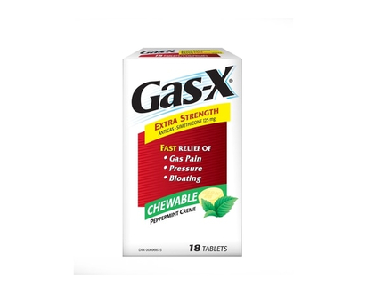 Gas-X Extra Strength, 18 units, Peppermint - 18 TAB