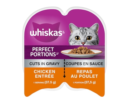 Whiskas Perfect Portions Chicken Cuts in Gravy Adult Wet Cat Food - 75.0 G