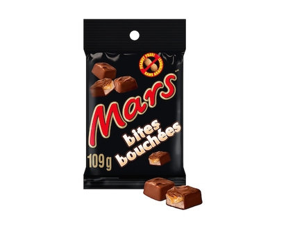 M & M's Bouchées de chocolat sans arachides, sachet - 109 G