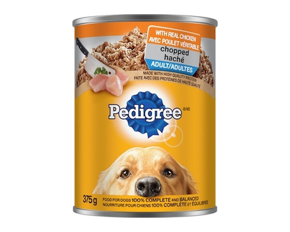 Pedigree Chopped Adult Wet Dog Food With Real Chicken - 375.0 G