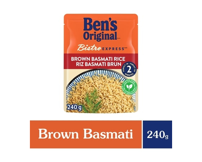 Bens BISTRO EXPRESS Brown Basmati Rice - 240.0 G