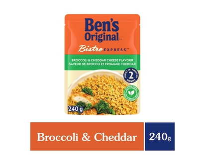 Bens BISTRO EXPRESS Broccoli & Cheddar Rice - 240.0 G