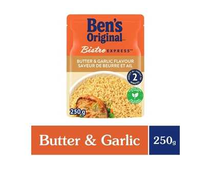 Bens BISTRO EXPRESS Butter & Garlic Rice - 250.0 G