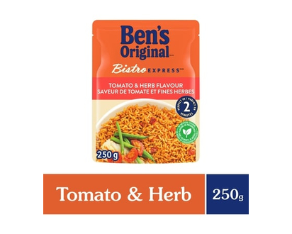 Bens BISTRO EXPRESS Tomato & Herb Rice - 250.0 G