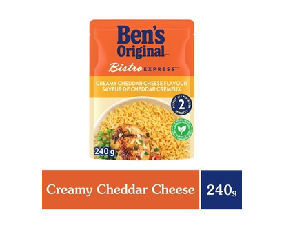 Bens BISTRO EXPRESS Creamy Cheddar Cheese Rice - 240.0 G