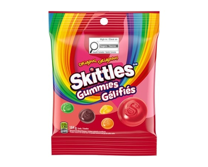 Skittles Original Gummy Candy, Bag - 164.0 G