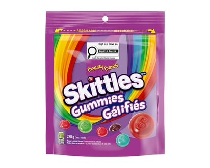 Starburst Baies sauvages, bonbons gélifiés, sac à partager - 280 G