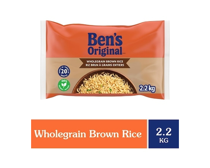 Bens Original Whole Grain Brown Rice - 2.2 KG