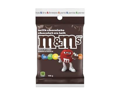 M & M's Bonbons au chocolat chocolat au lait - 100 G