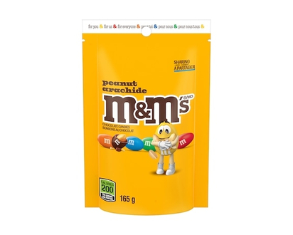 M&M’s Bonbons au chocolat au lait, arachide, format partage - 165.0 G