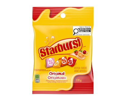 Starburst Original Chewy Candy, Sharing Bag - 170.0 G