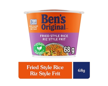 Bens Fried Style Rice Single Serve Cup - 68.0 G