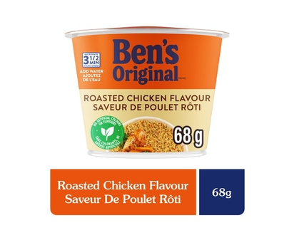 Bens Roasted Chicken Flavour Rice Single Serve Cup - 68.0 G