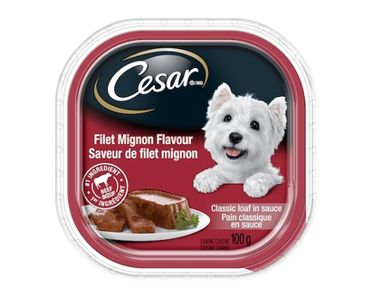 Cesar Classic Loaf in Sauce Filet Mignon Flavour Wet Dog Food - 100.0 G