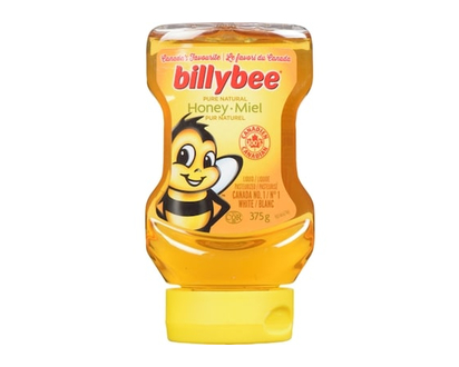 Billy Bee Liquid White Honey - 375.0 G