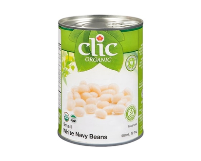 Clic Haricots ronds blancs biologiques - 540.0 ML