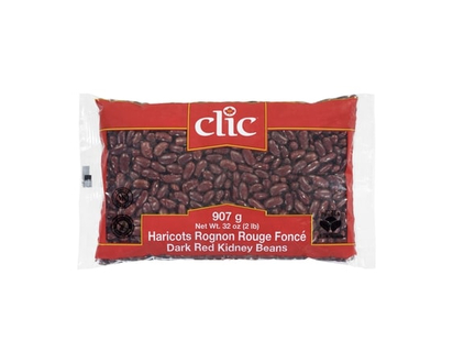 Clic Kidney Beans, Dark Red - 907.0 G