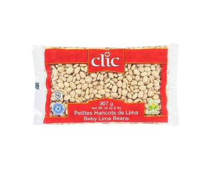 Clic Lima Beans, Baby - 907.0 G