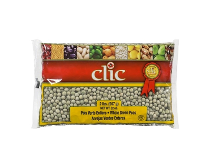 Clic Peas, Green - 907.0 G