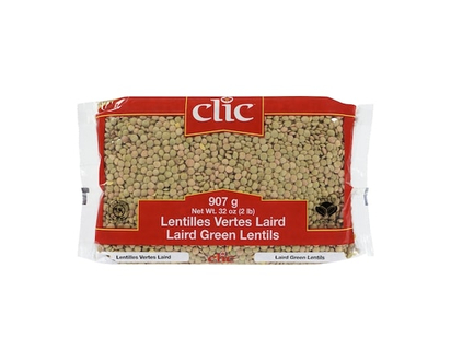 Clic Laird Green Lentils - 907.0 G