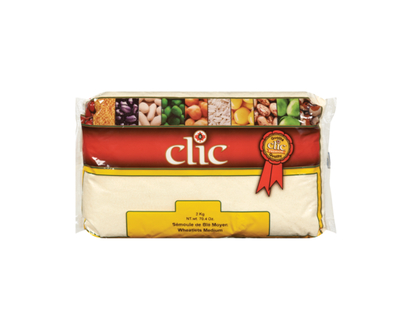 Clic Semoule de blé, moyenne - 2.0 KG