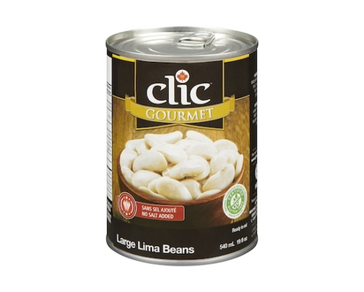 Clic Lima Beans, Large - 540.0 ML