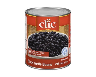 Clic Black Turtle Beans - 796.0 ML