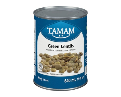 Tamam Green Lentils - 540.0 ML