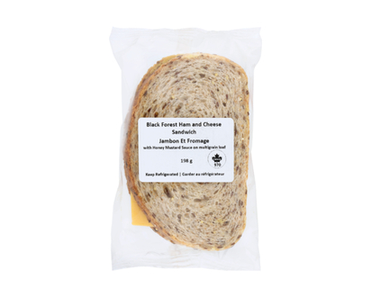 Black Forest Ham And Cheese Sandwich - 198.0 G