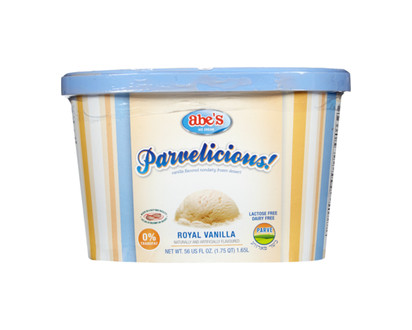 Abes Dessert glacé non laitier vanille royale casher - 1.65 L